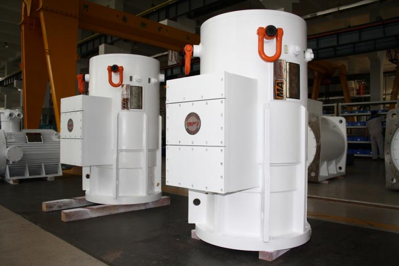 一、產(chǎn)品概述本系列電機機座號H355～630，電機采用鋼板焊接筒形結構，重量輕、剛性好、外形美觀。冷卻方式分為水冷和風冷